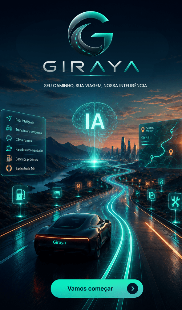 Giraya — o copiloto inteligente da sua viagem